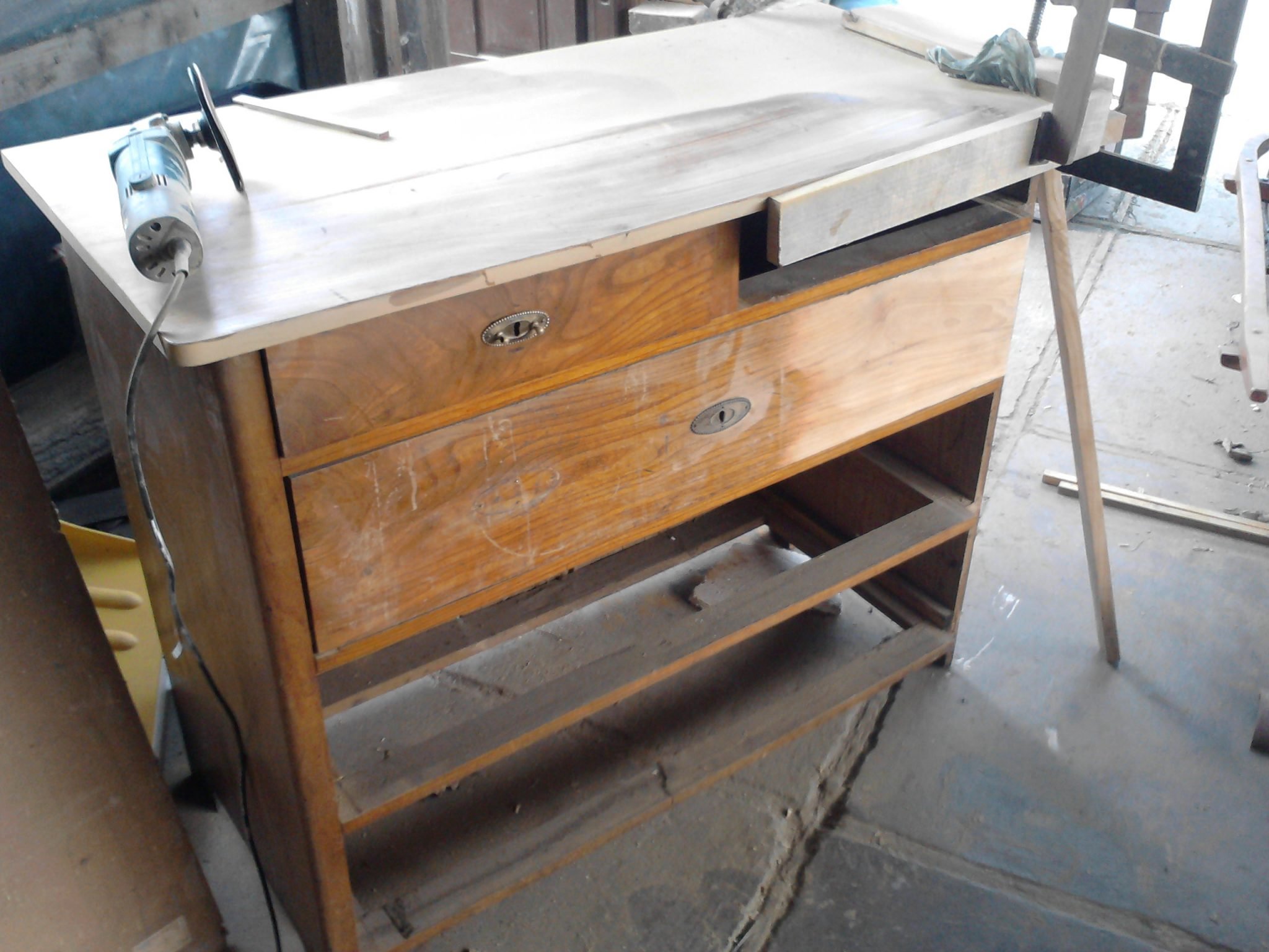 Renovation of 60 years old commode
